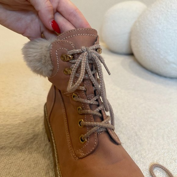 Steve Madden Alaska Lace-Up Bootie Boots - Size 8 - Style ALAS01S1 - Picture 12 of 15